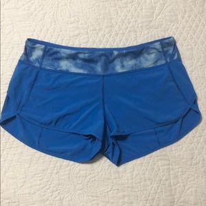 Lululemon speed shorts